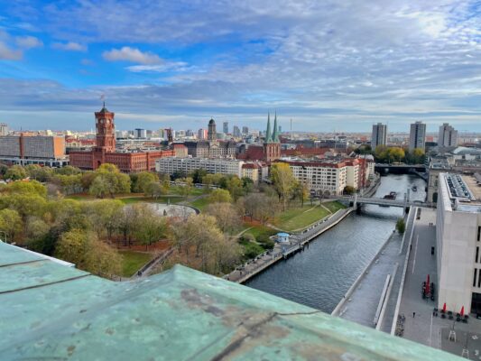 Berline city view from Cathedral