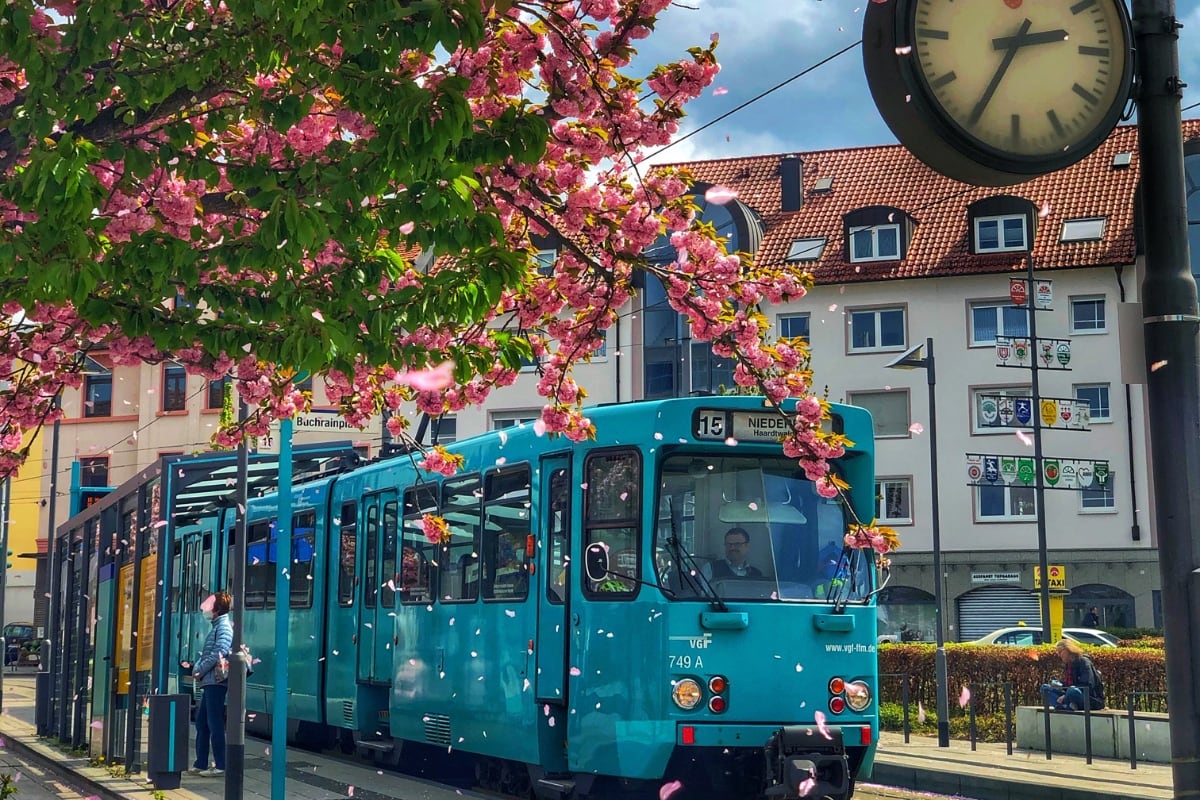 Frankfurt am Main tram car