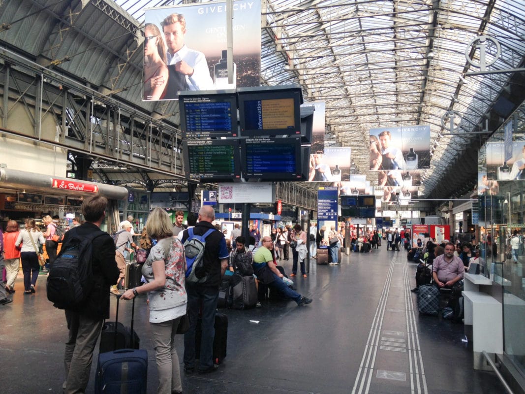 Frankfurt am Main train station 