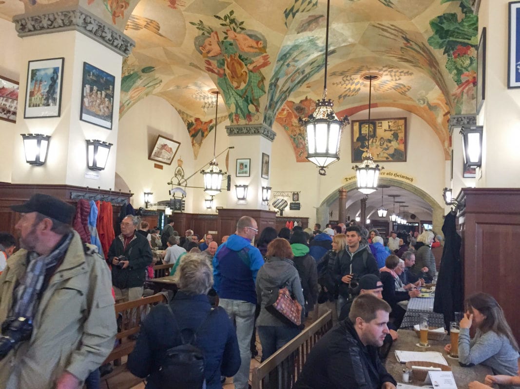 Munich beer hall 