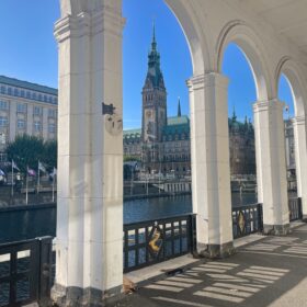 Hamburg arcades