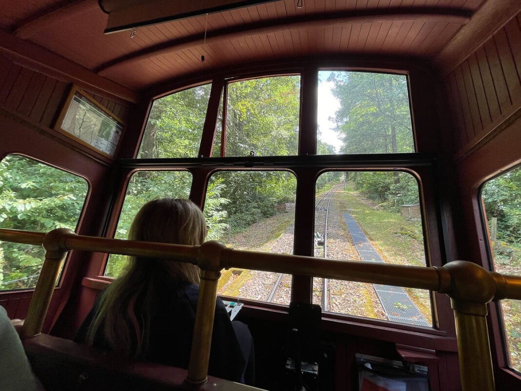 Heidelberg Bergbahn inside 