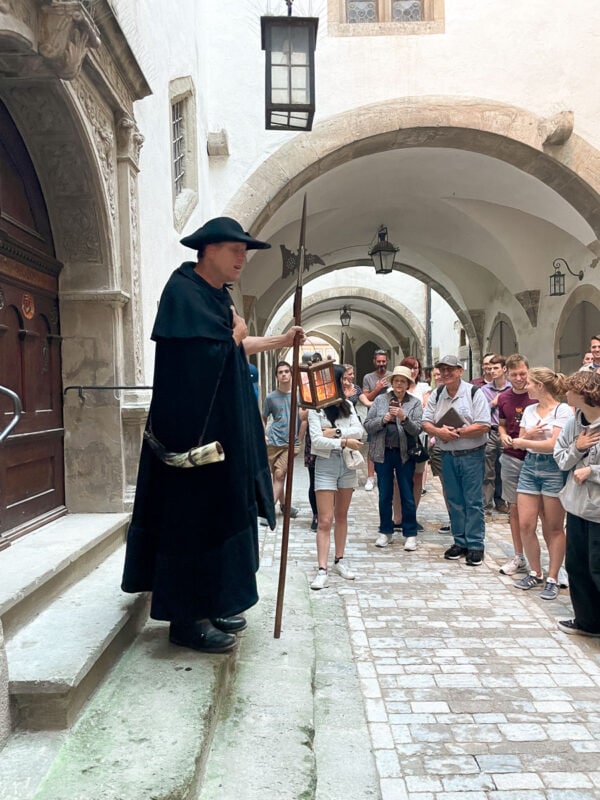 Nightwatchman tour in Rothenburg