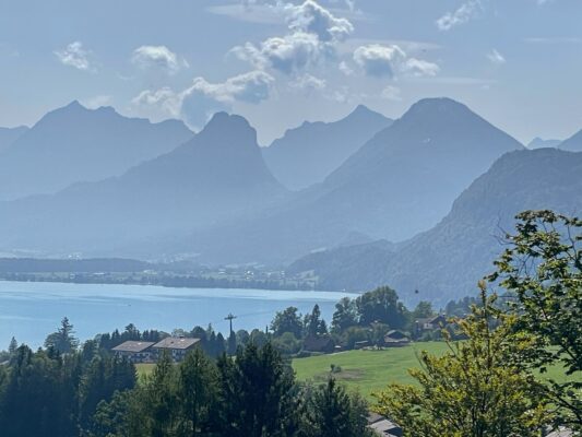 Mountains near Salzburg, on SOM tour