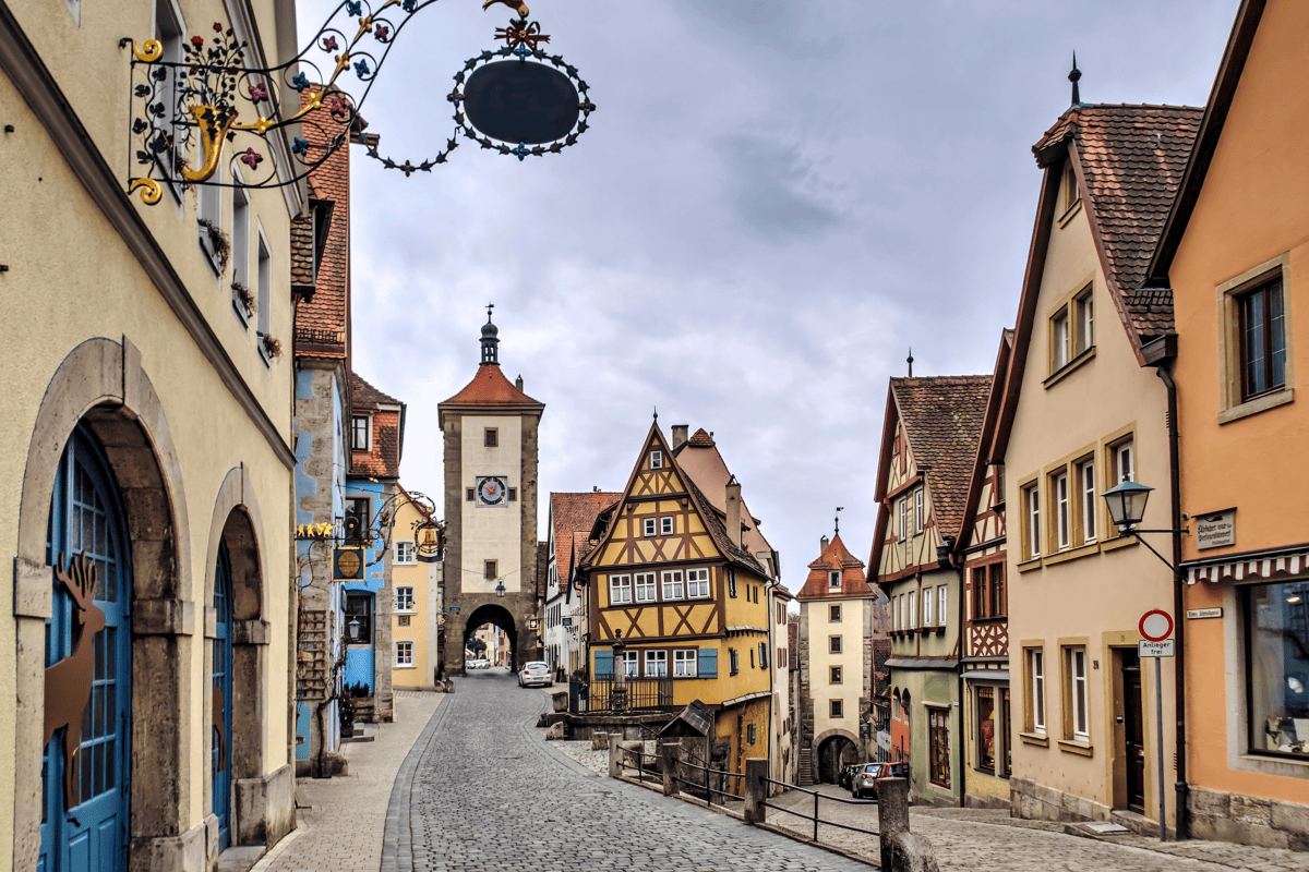 Rothenburg downtown