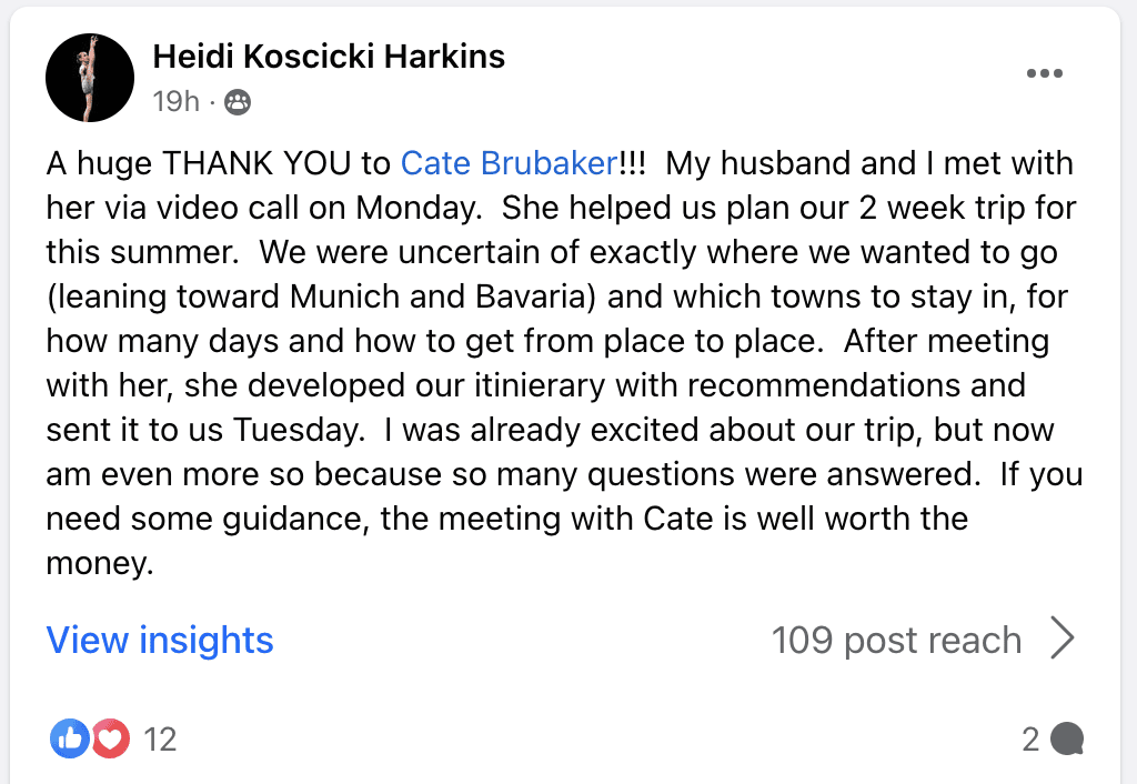 Heidi testimonial