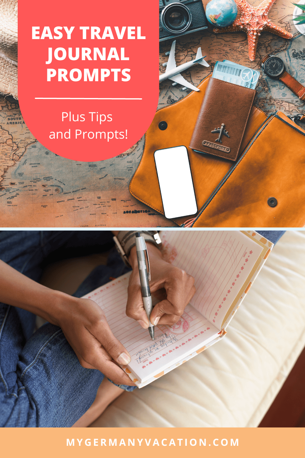 Image of Easy Travel Journal Prompts guide