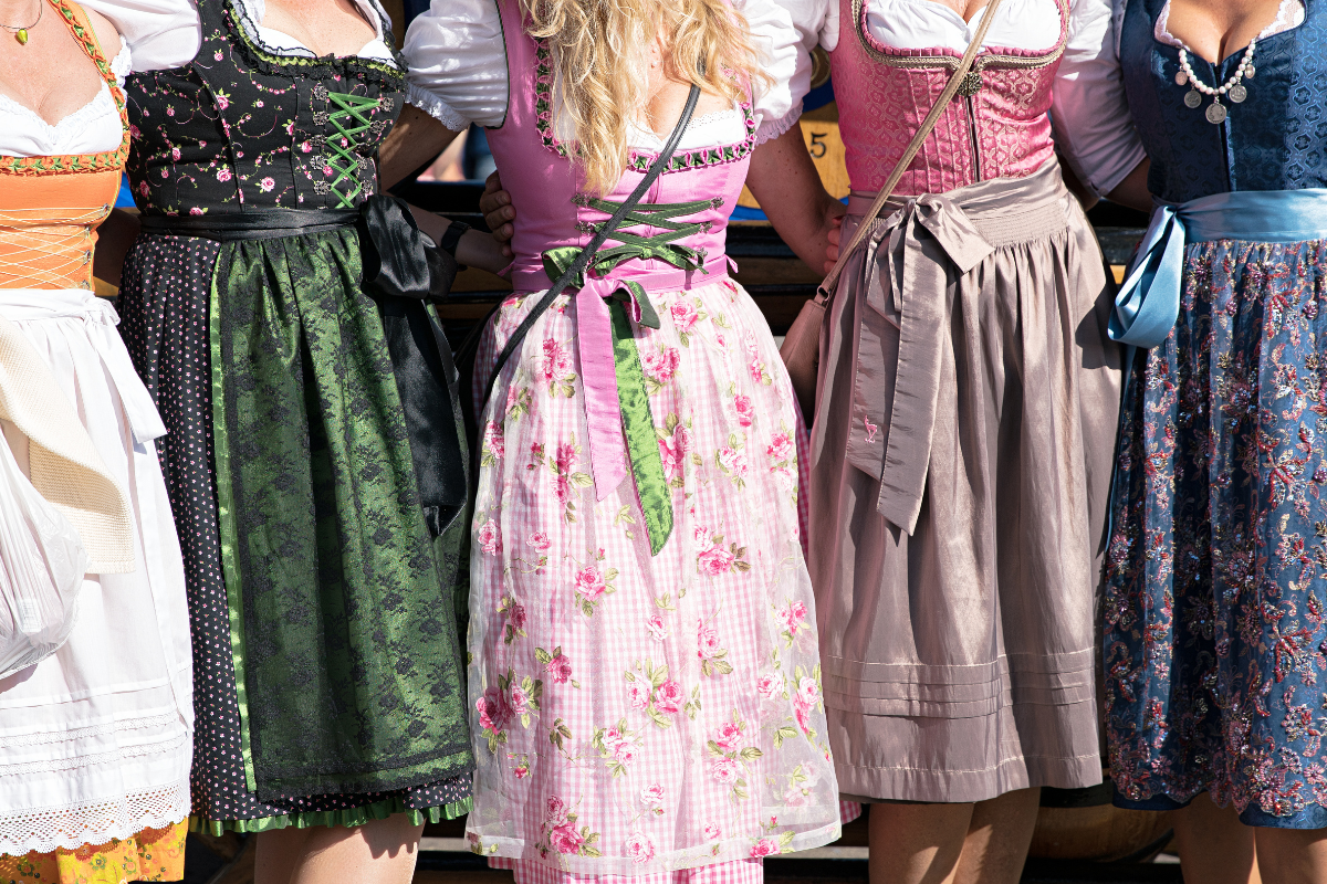 women wearing Dirndl