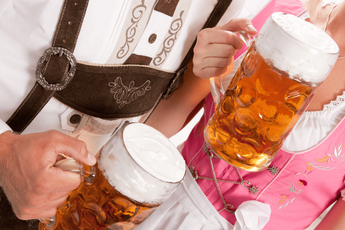 beer at Oktoberfest